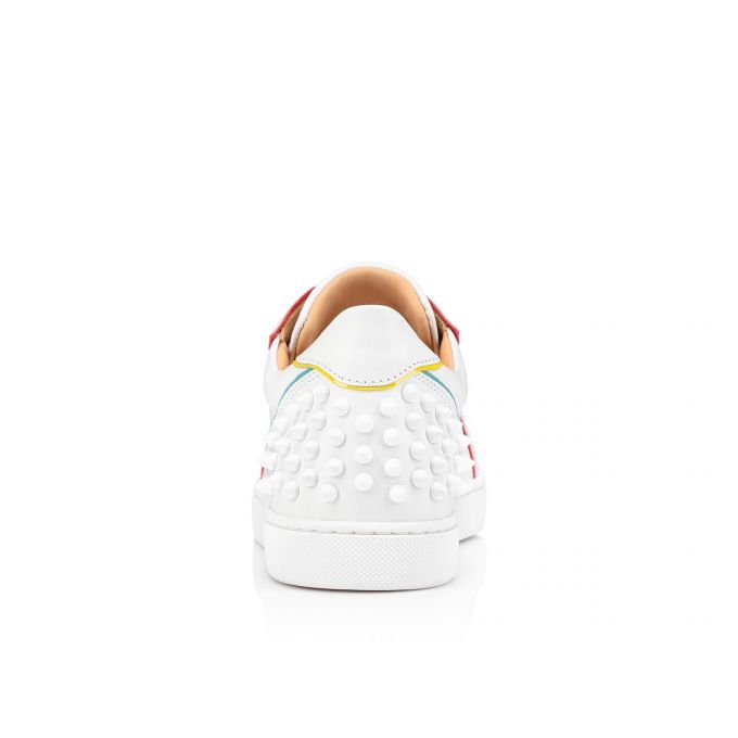 Christian Louboutin Vieira 2 Calf Sneakers Sneakers Damen Weiß Mehrfarbig | AT-21256