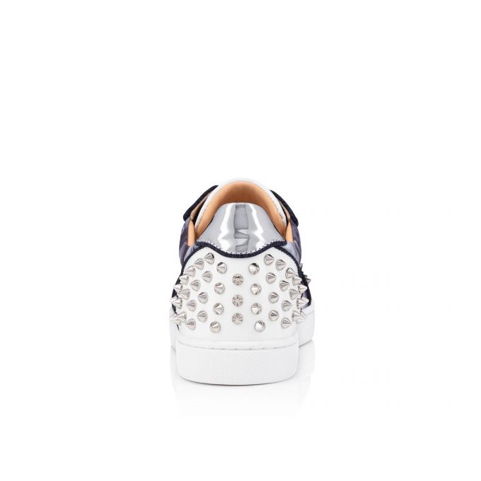 Christian Louboutin Vieira 2 Orlato Baumwoll Sneakers Sneakers Damen Mehrfarbig | AT-61650