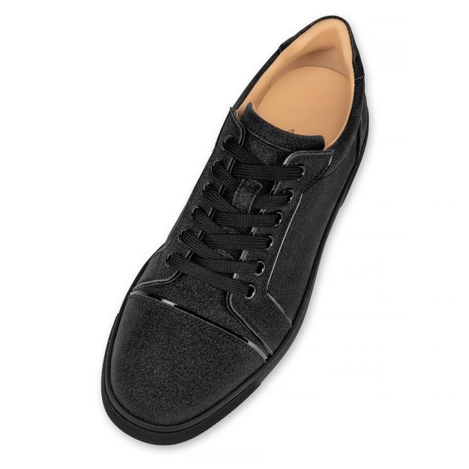 Christian Louboutin Vieira Calf Sneakers Sneakers Damen Schwarz | AT-98600