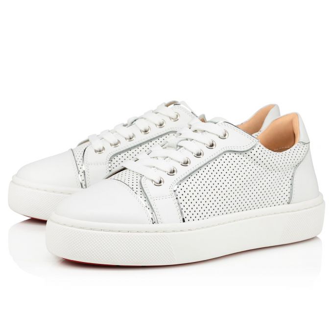 Christian Louboutin Vieirissima Calf Sneakers Sneakers Damen Weiß | AT-03522