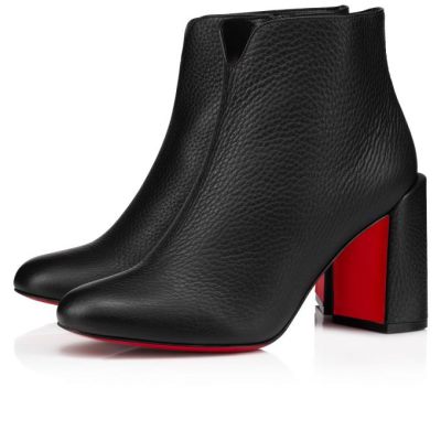 Christian Louboutin Castarika 85 Calf Boots Stiefel Damen Schwarz | AT-57986