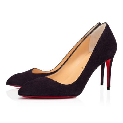 Christian Louboutin Corneille 085 85 Veau Velours Pumps Pumps Damen Blau | AT-80512