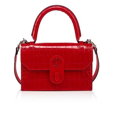 Christian Louboutin Elisa Top Handle S Creative Leder Cross Body Bags Cross Body Bags Damen Rot | AT-36791