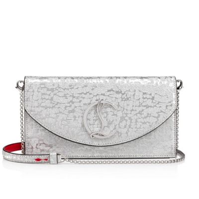 Christian Louboutin Loubi54 Creative Leder Cross Body Bags Cross Body Bags Damen Silber | AT-14416