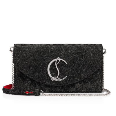 Christian Louboutin Loubi54 Creative Leder Evening Bags Evening Bags Damen Schwarz Silber | AT-84312