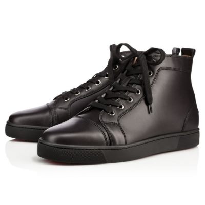 Christian Louboutin Louis 000 Calf Sneakers Sneakers Herren Schwarz | AT-19012