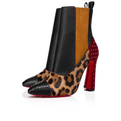 Christian Louboutin Me In The 90s Plume 100 Version Exotic Leder Boots Stiefel Damen Mehrfarbig | AT-29640