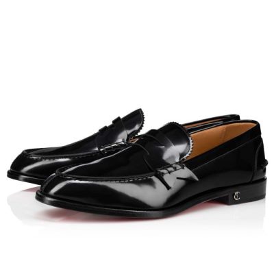 Christian Louboutin No Penny Calf Loafer Loafers Herren Schwarz | AT-73416