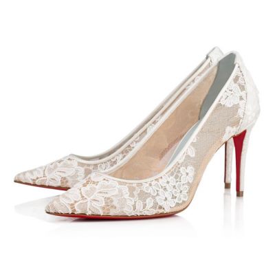 Christian Louboutin Spitze 554 085 85 Version Off Dentelle Pumps Pumps Damen Weiß | AT-38146