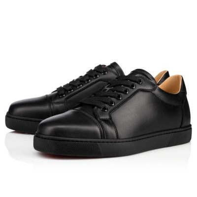 Christian Louboutin Vieira 000 Calf Sneakers Sneakers Damen Schwarz | AT-05638